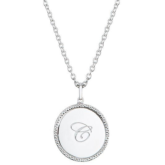 Swarovski Rhodium Plated Pave Crystal Initial 'l' Pendant Necklace in  Metallic | Lyst